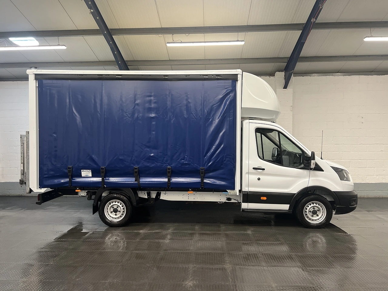2024 Ford Transit CurtainSider Van — side view