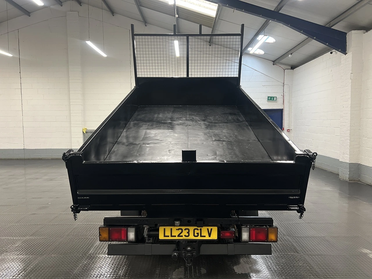 2023 Isuzu Grafter Tipper Van — rear view