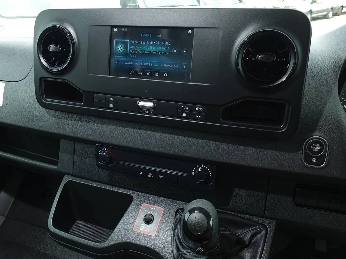 2023 Mercedes-Benz Sprinter Luton Box Van — cab interior