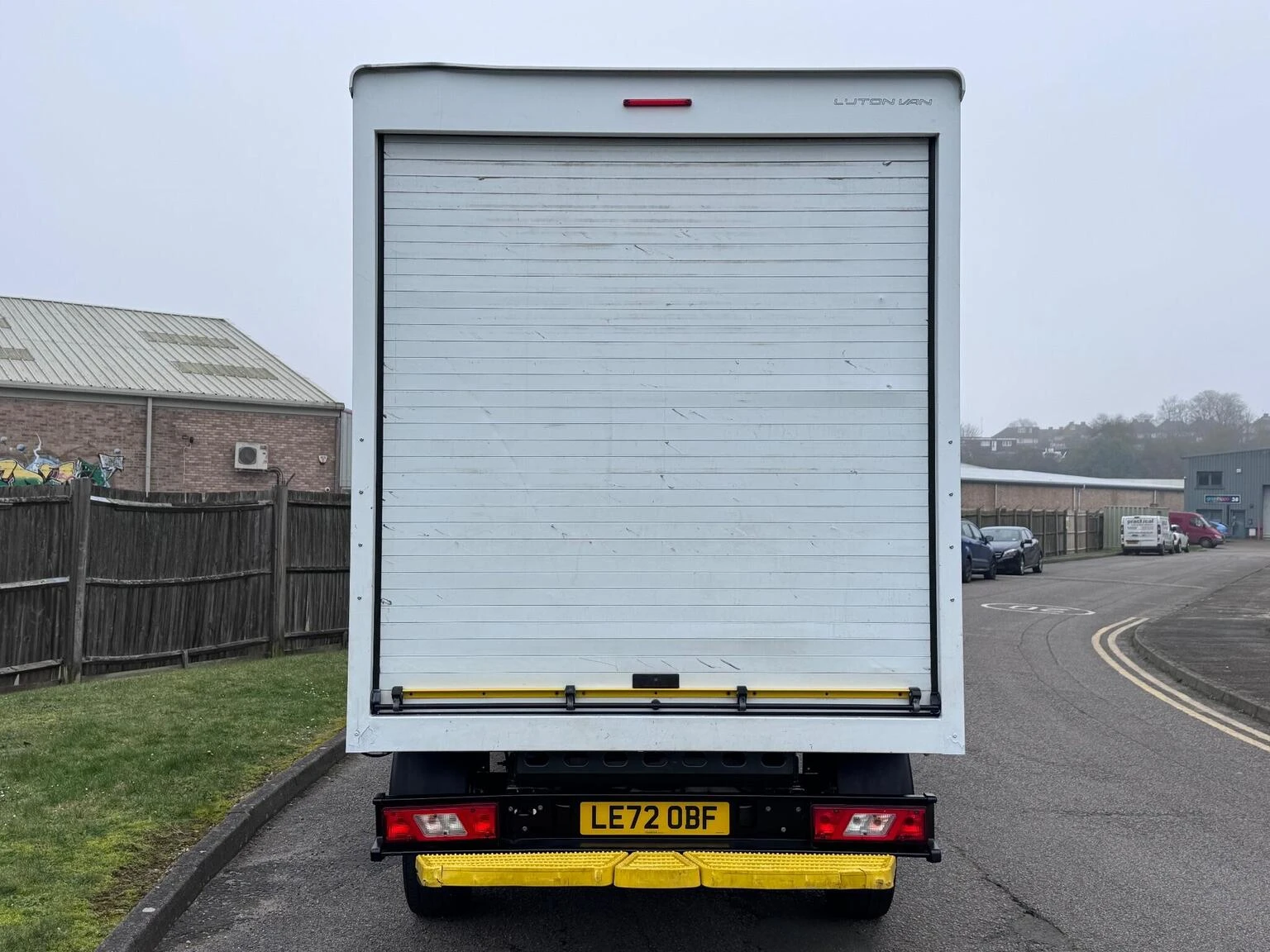 2023 Ford Transit Luton Box Van — rear view