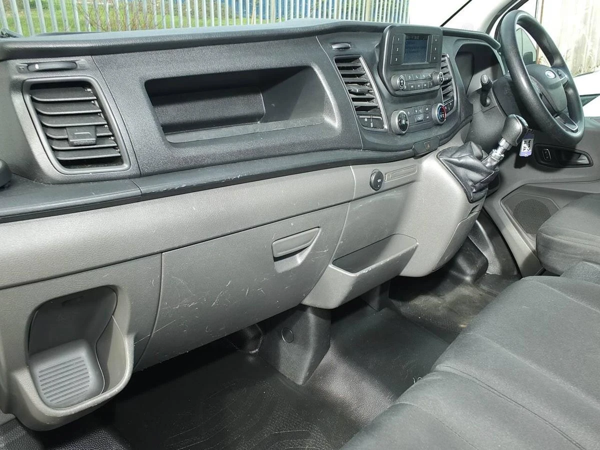 2021 Ford Transit Dropside Van — cab interior