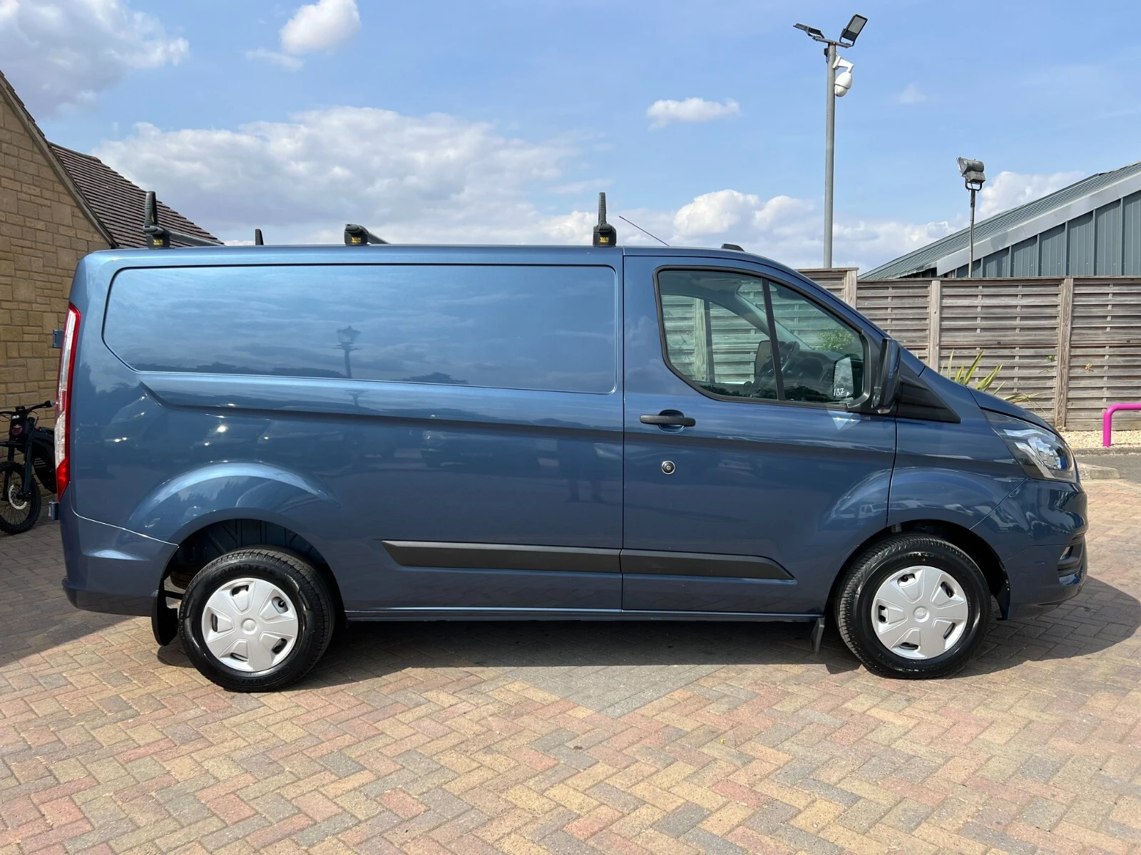 2023 Ford Transit Custom Panel Van — side view