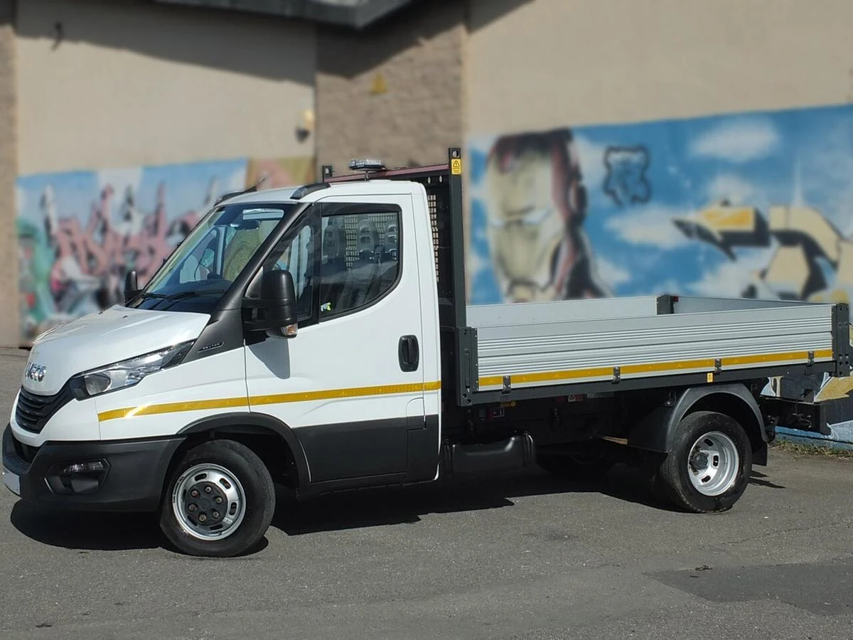 2023 Iveco Daily Tipper Van — front three-quarter view