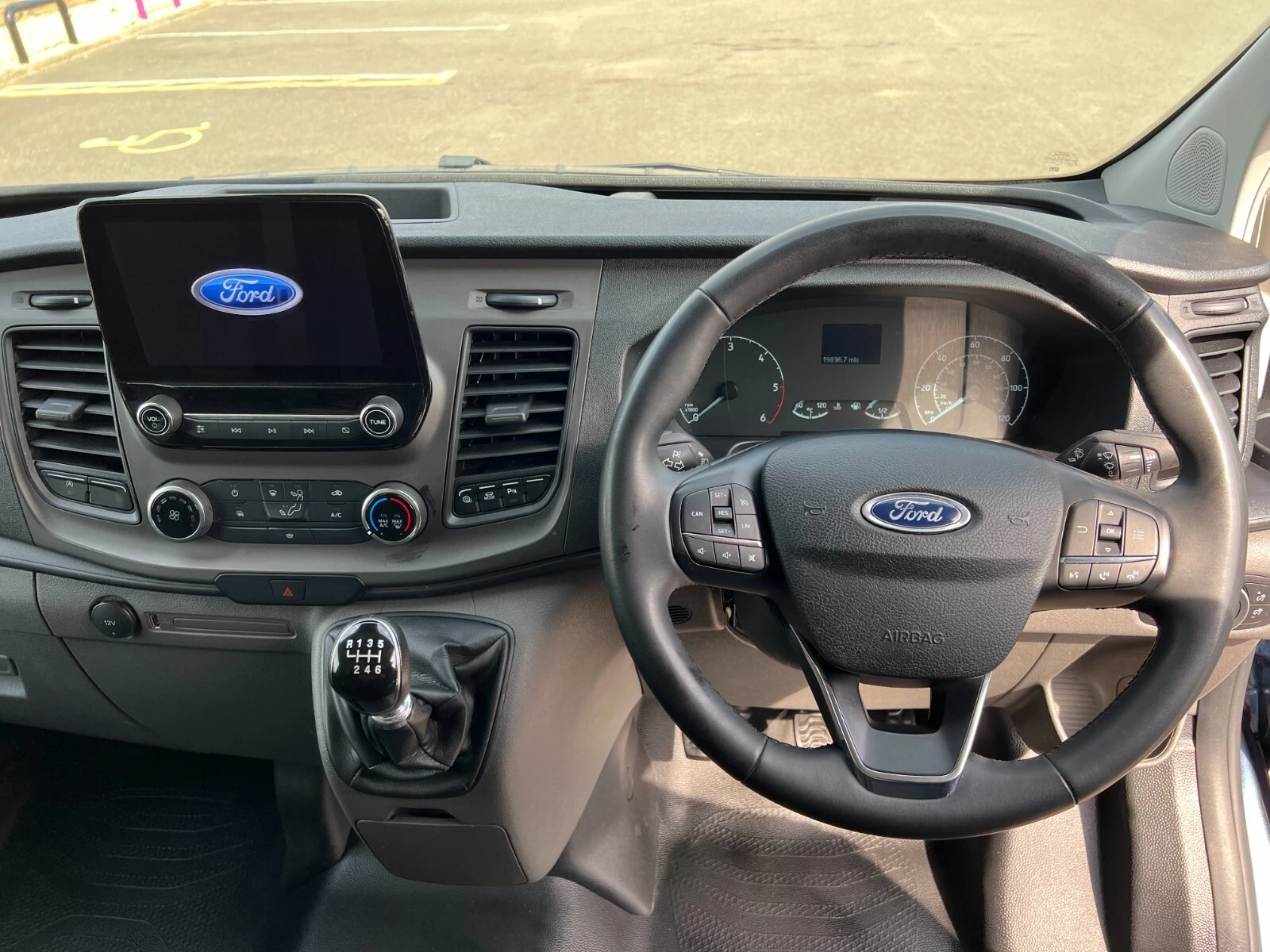 2023 Ford Transit Custom Panel Van — cab interior