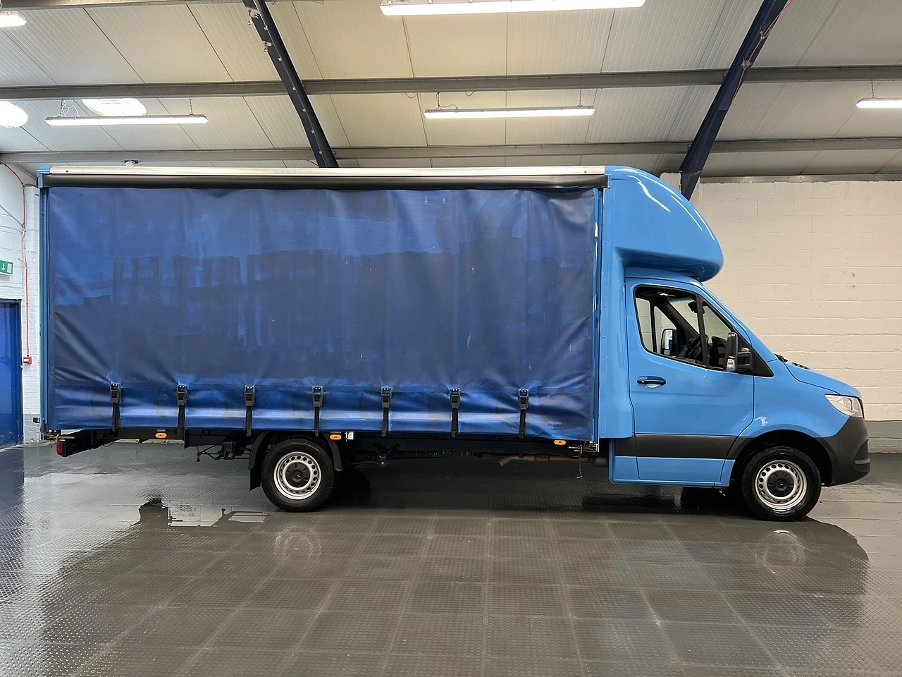 2023 Mercedes-Benz Sprinter CurtainSider Van — side view