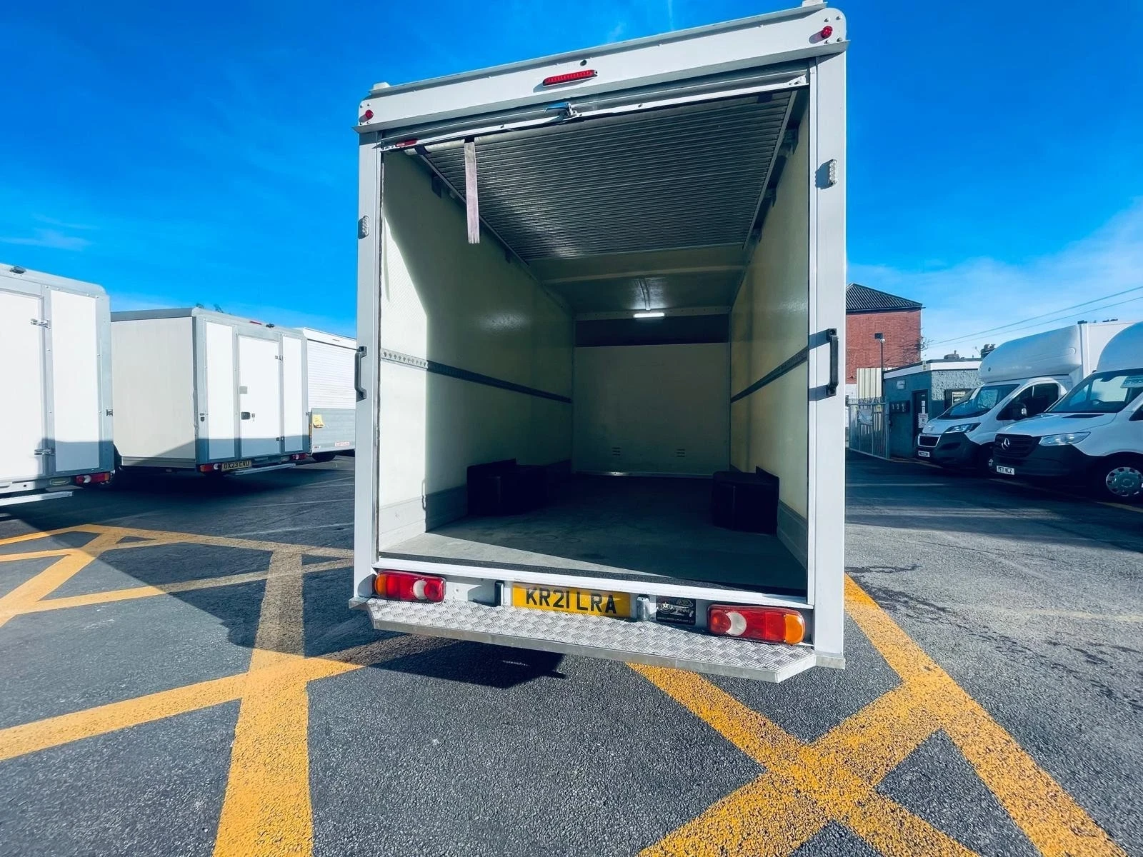 2021 Vauxhall Movano Luton Low Loader Van — rear view