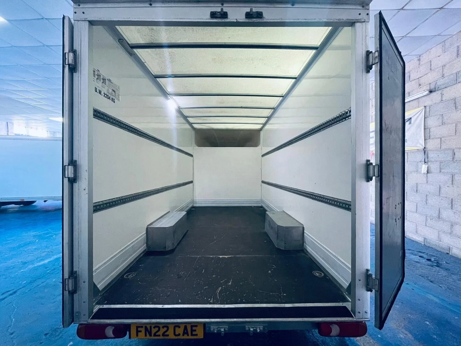 2022 Renault Master Luton Low Loader Van — cab interior