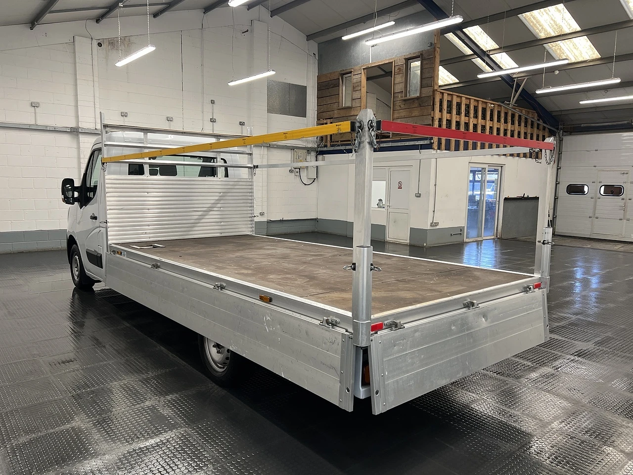 2023 Renault Master Dropside Van — rear three-quarter view