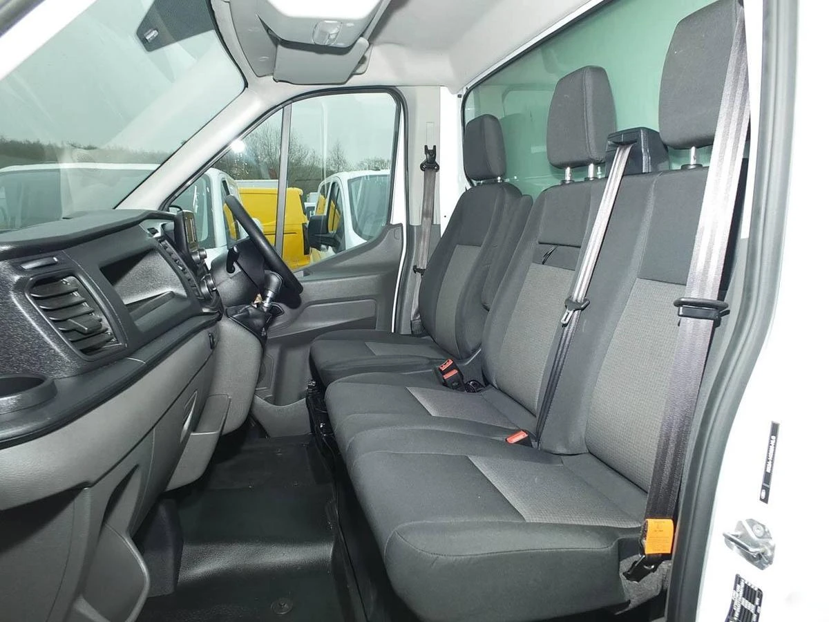 2022 Ford Transit Luton Box Van — cab interior