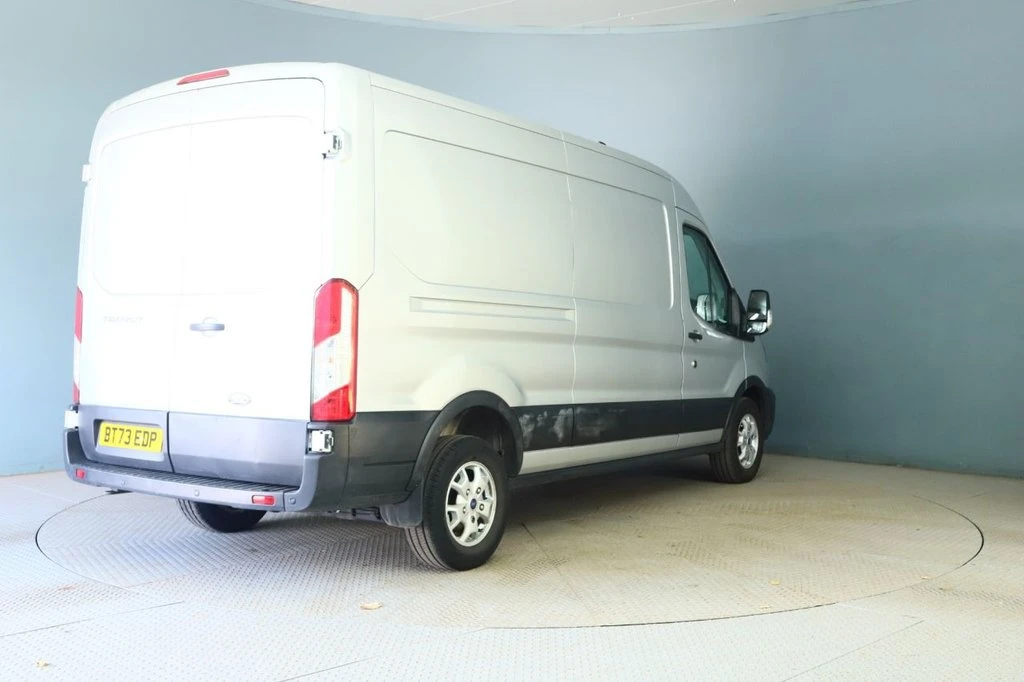 2023 Ford Transit High Roof Panel Van — rear three-quarter view