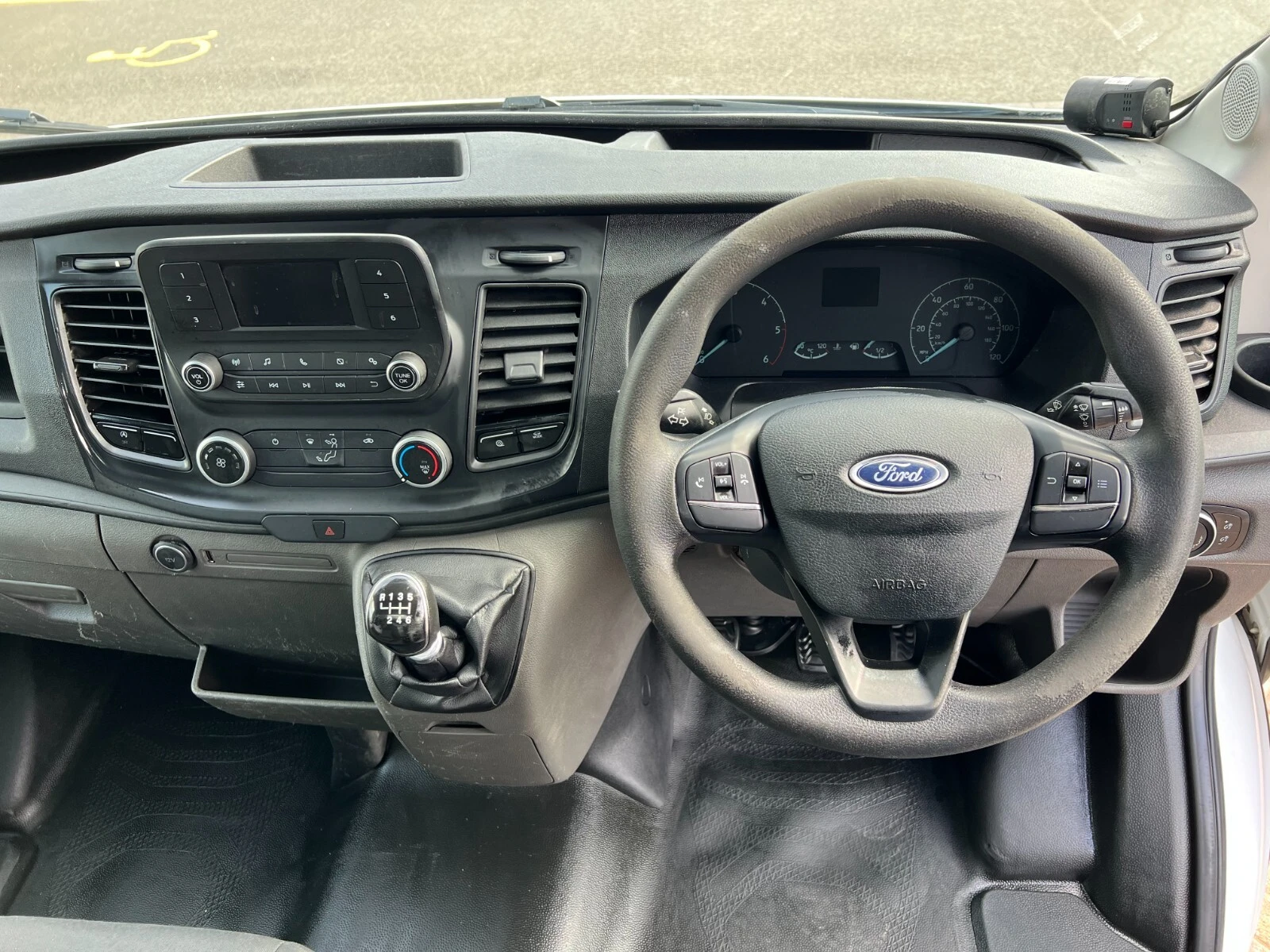 2021 Ford Transit Tipper Van — cab interior