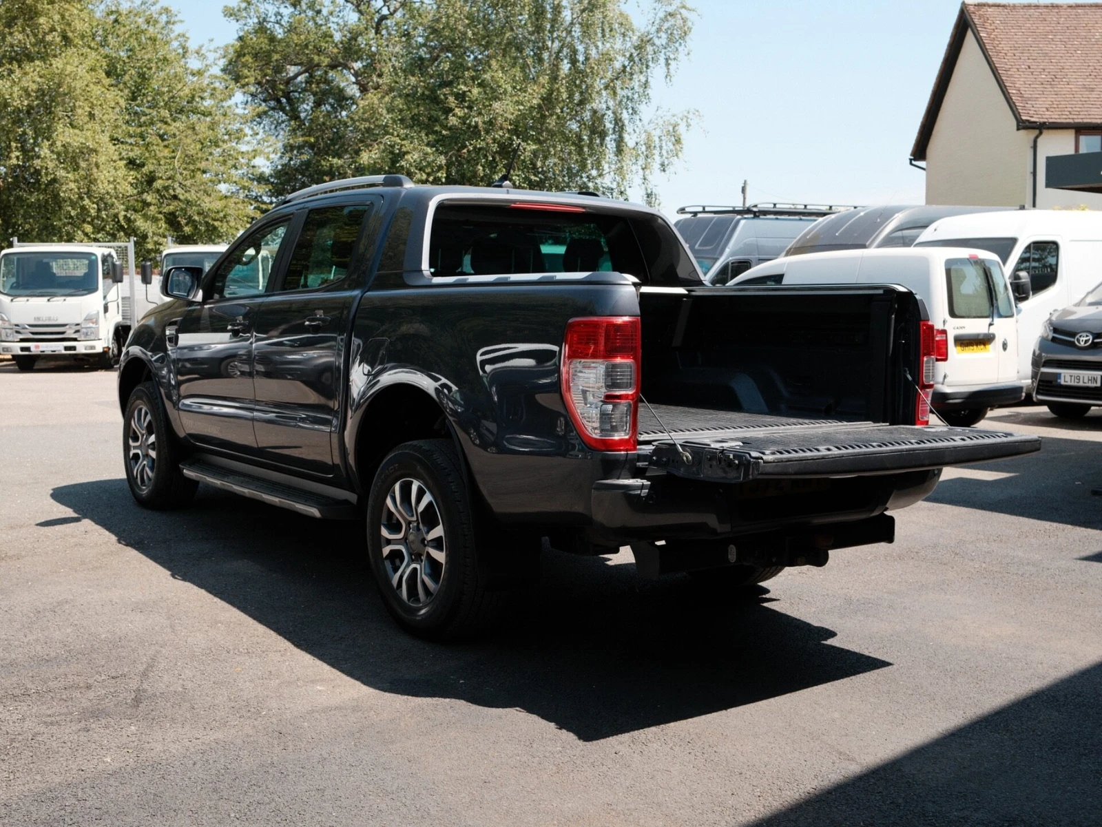 2022 Ford Ranger PickUp Van — rear three-quarter view