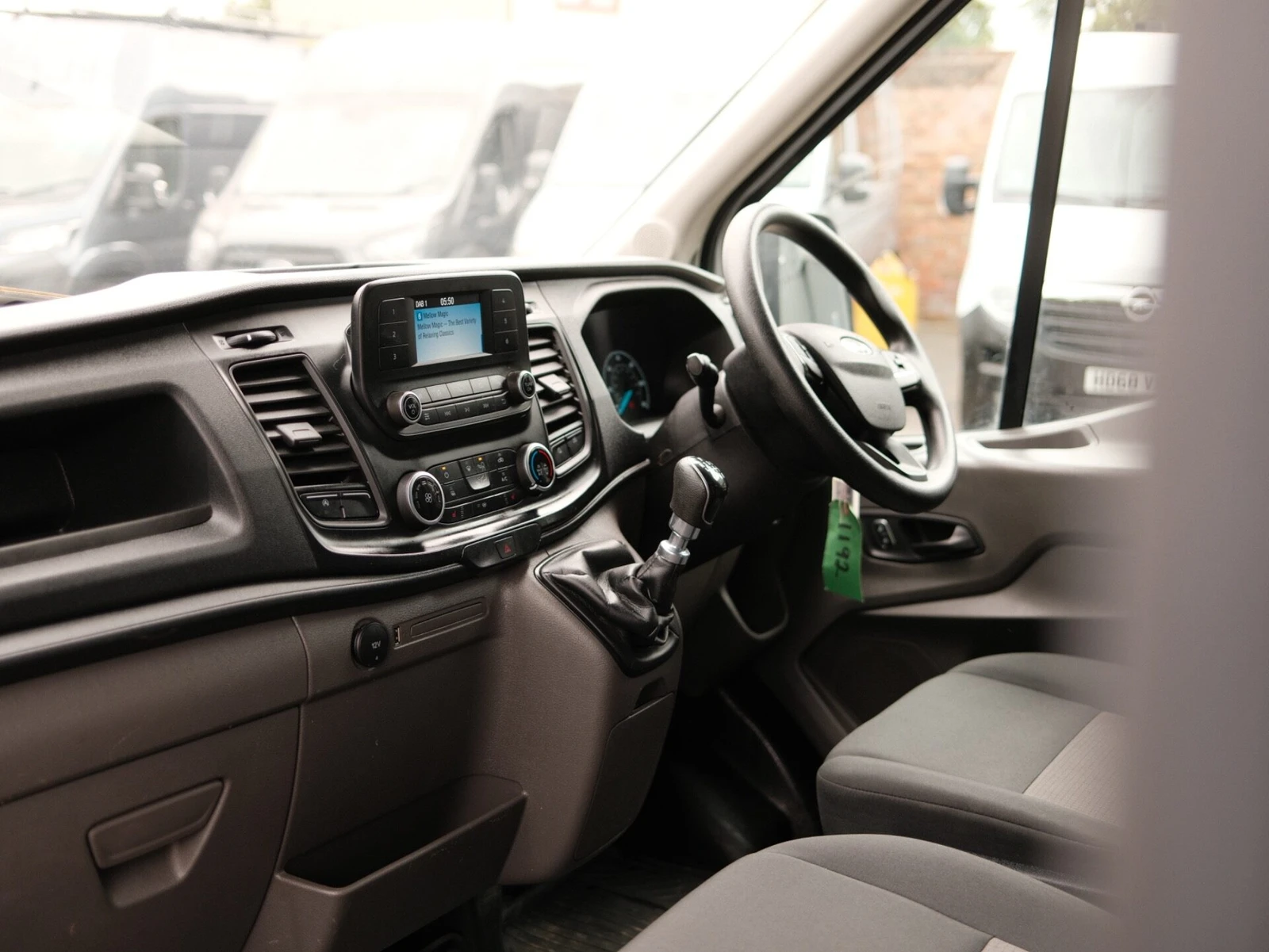 2022 Ford Transit Tipper Van — cab interior