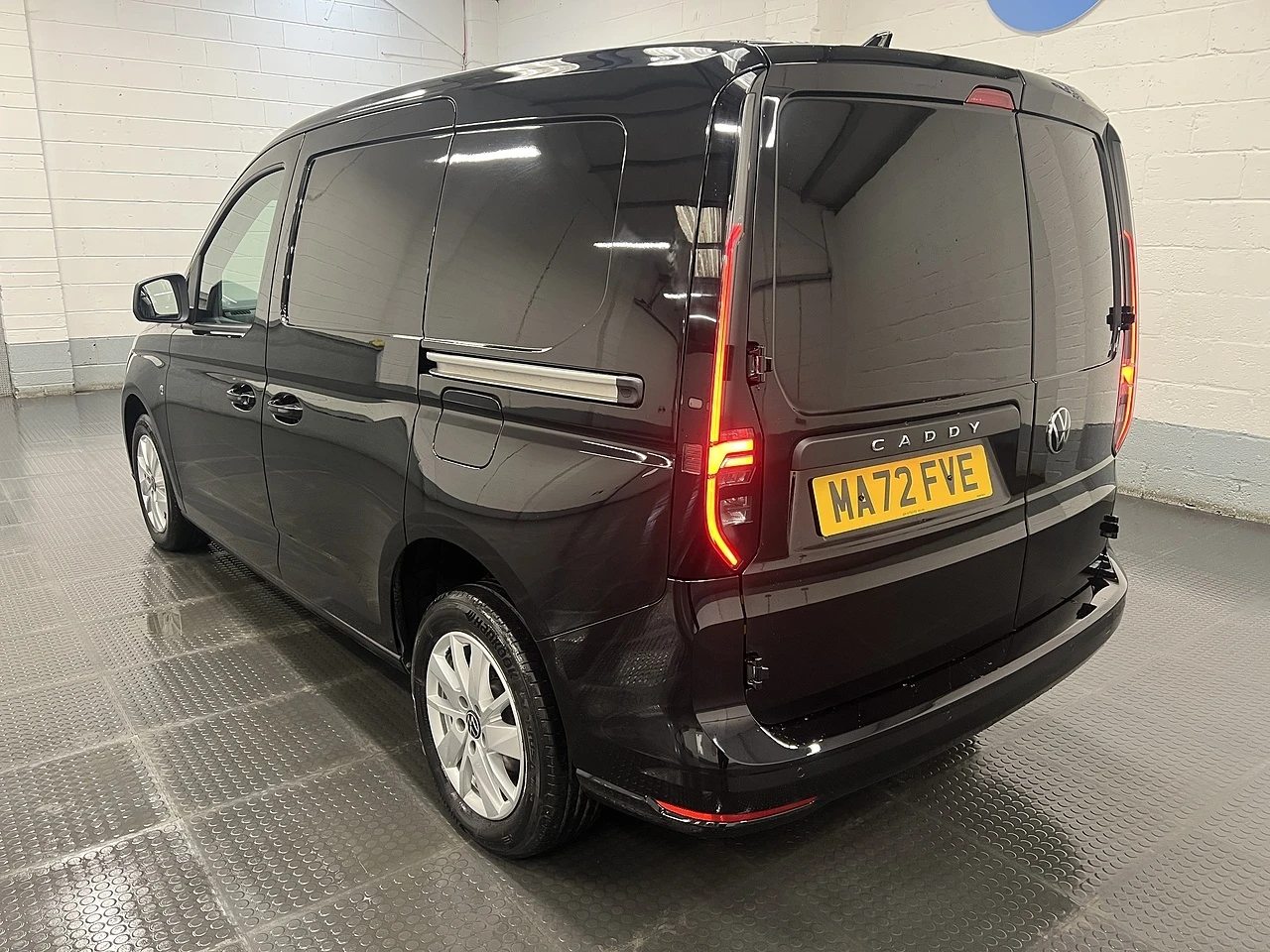 2022 Volkswagen Caddy Panel Van — rear three-quarter view