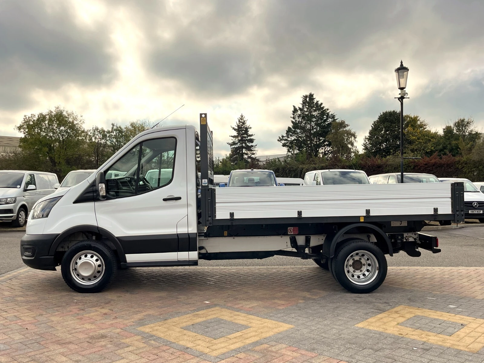 2021 Ford Transit Tipper Van — side view