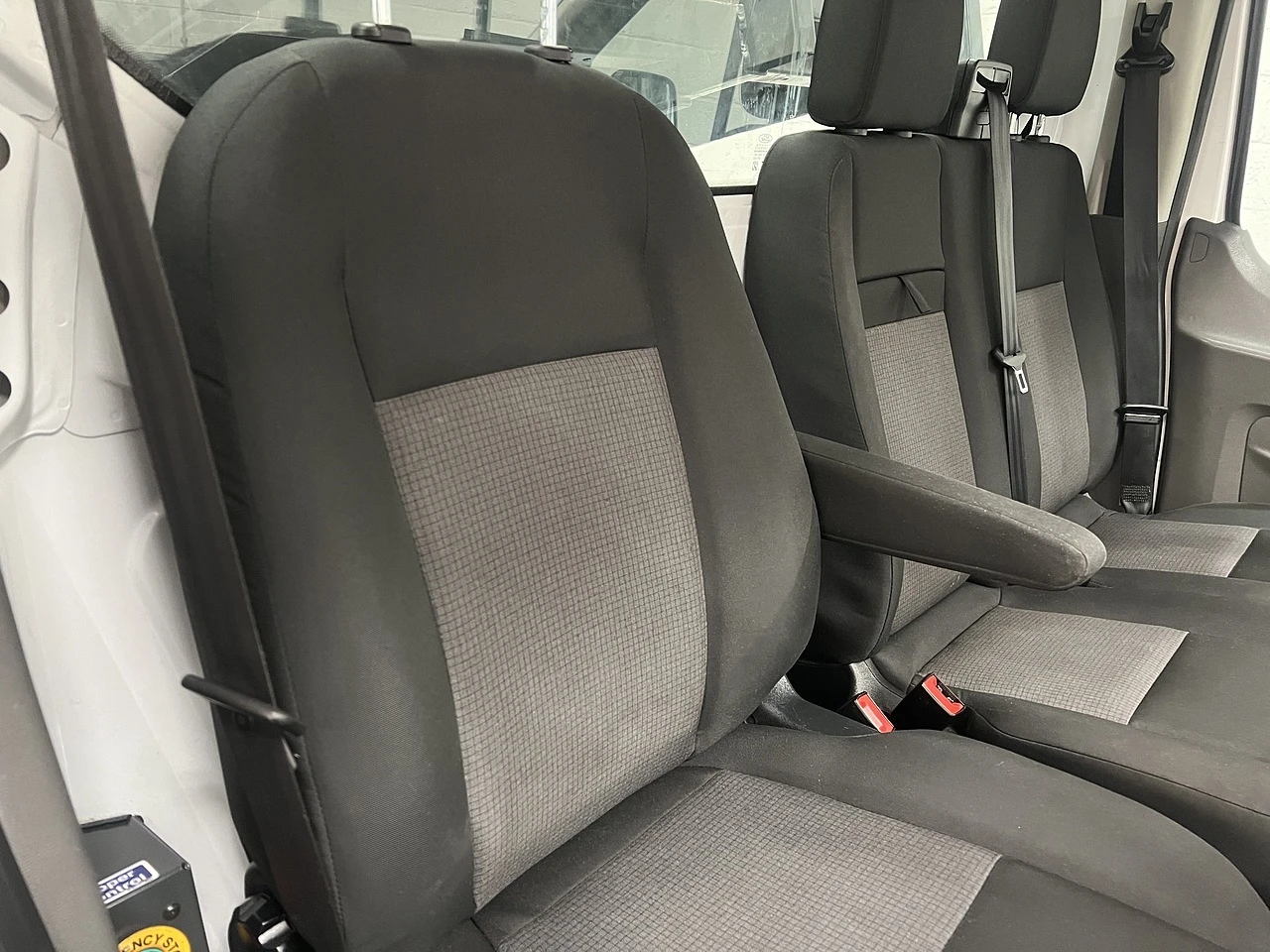 2022 Ford Transit Tipper Van — cab interior