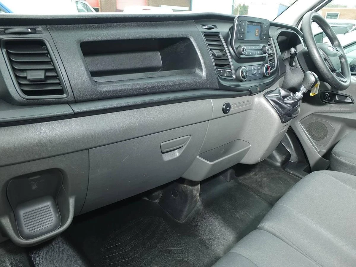 2022 Ford Transit Luton Box Van — cab interior