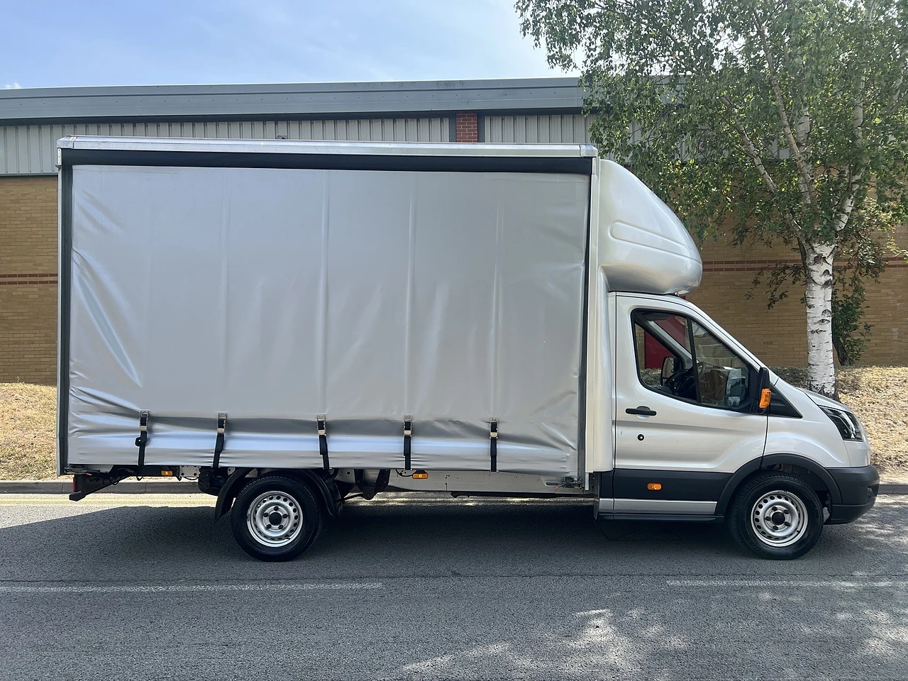 2019 Ford Transit CurtainSider Van — side view