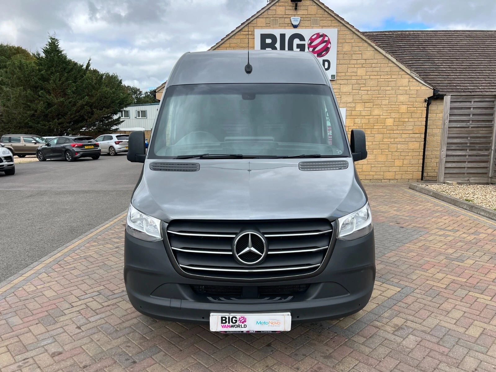 2023 Mercedes-Benz Sprinter High Roof Panel Van — cab interior