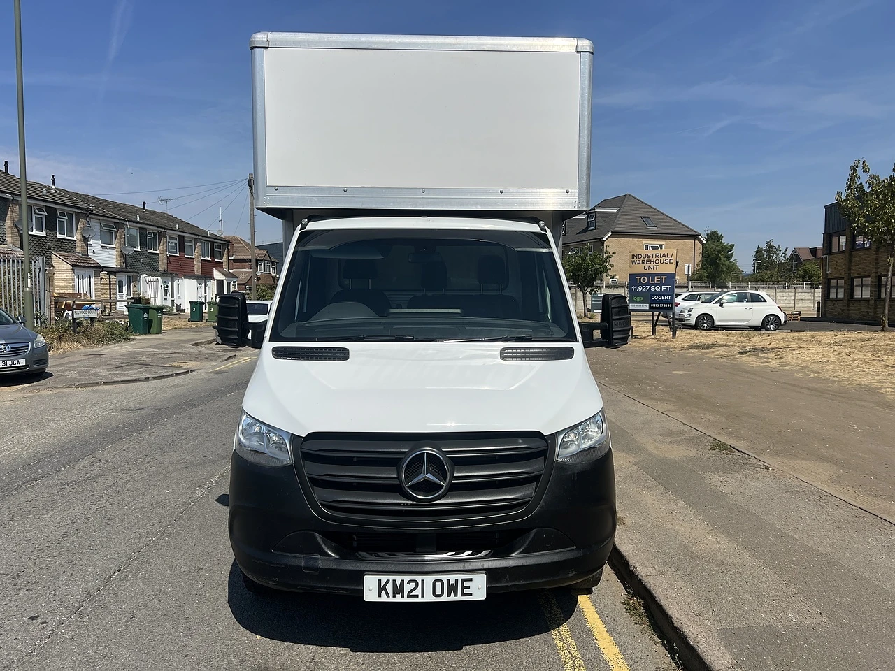 2021 Mercedes-Benz Sprinter Luton Box Van — front view