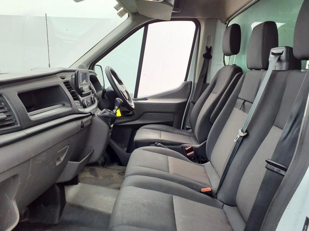 2022 Ford Transit Luton Box Van — cab interior