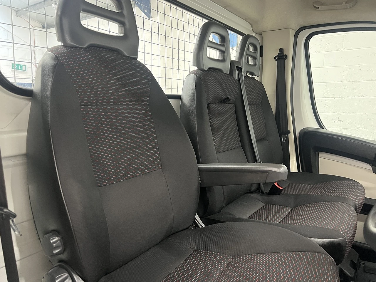 2019 Peugeot Boxer Transporter Van — cab interior