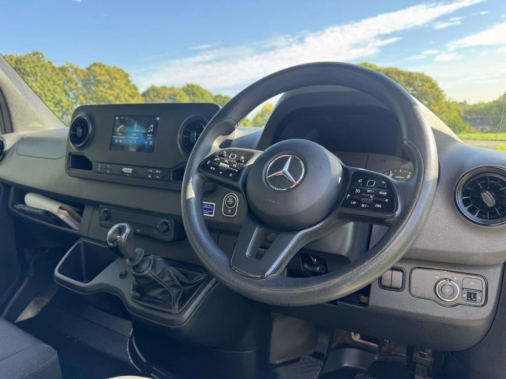 2023 Mercedes-Benz Sprinter CurtainSider Van — cab interior