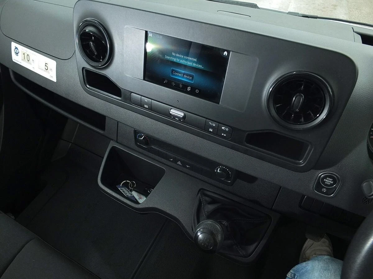 2023 Mercedes-Benz Sprinter CurtainSider Van — cab interior