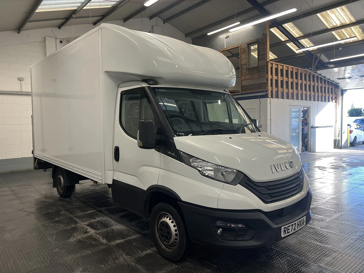 2023 Iveco Daily Luton Box Van — front three-quarter view