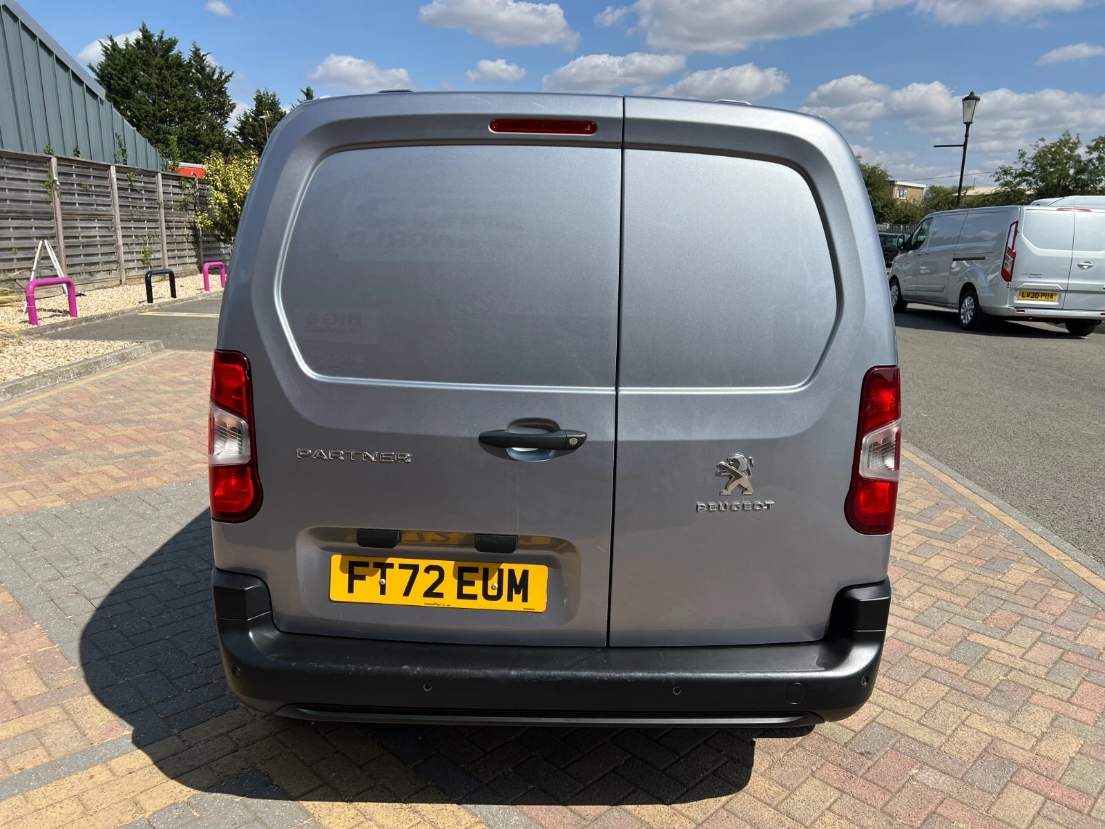 2023 Peugeot Partner Panel Van — rear view