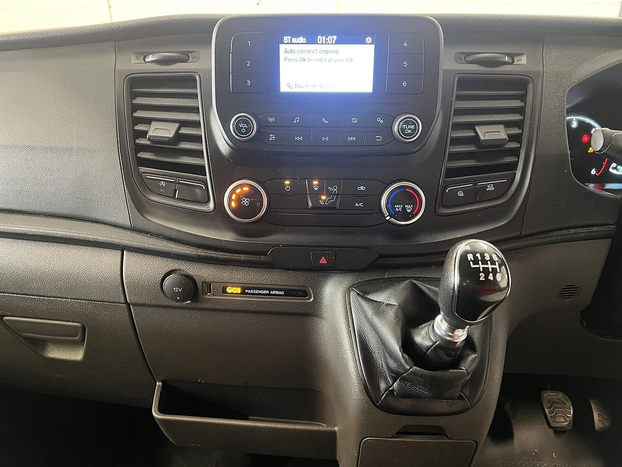 2023 Ford Transit Dropside Van — cab interior