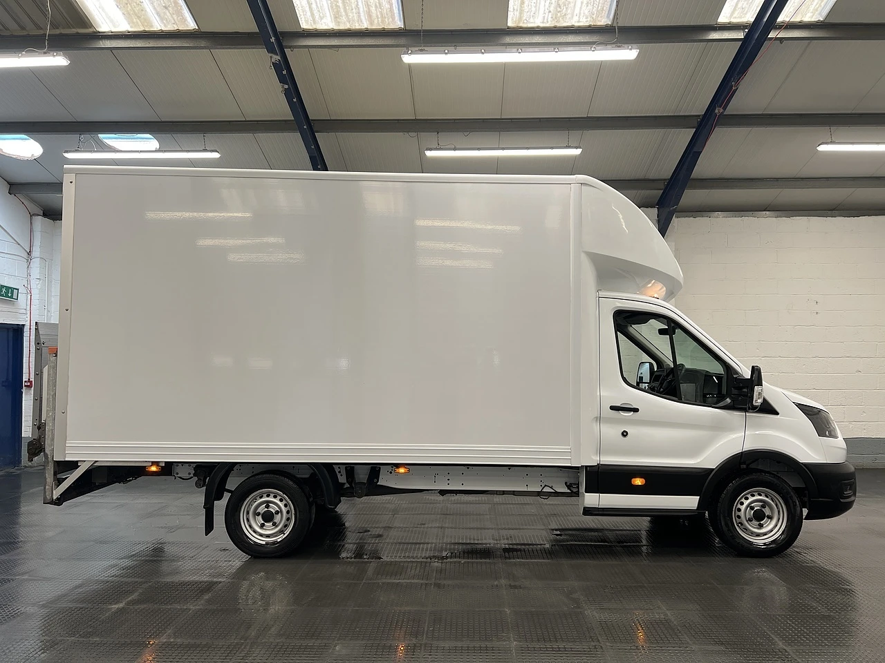 2023 Ford Transit Luton Box Van — side view
