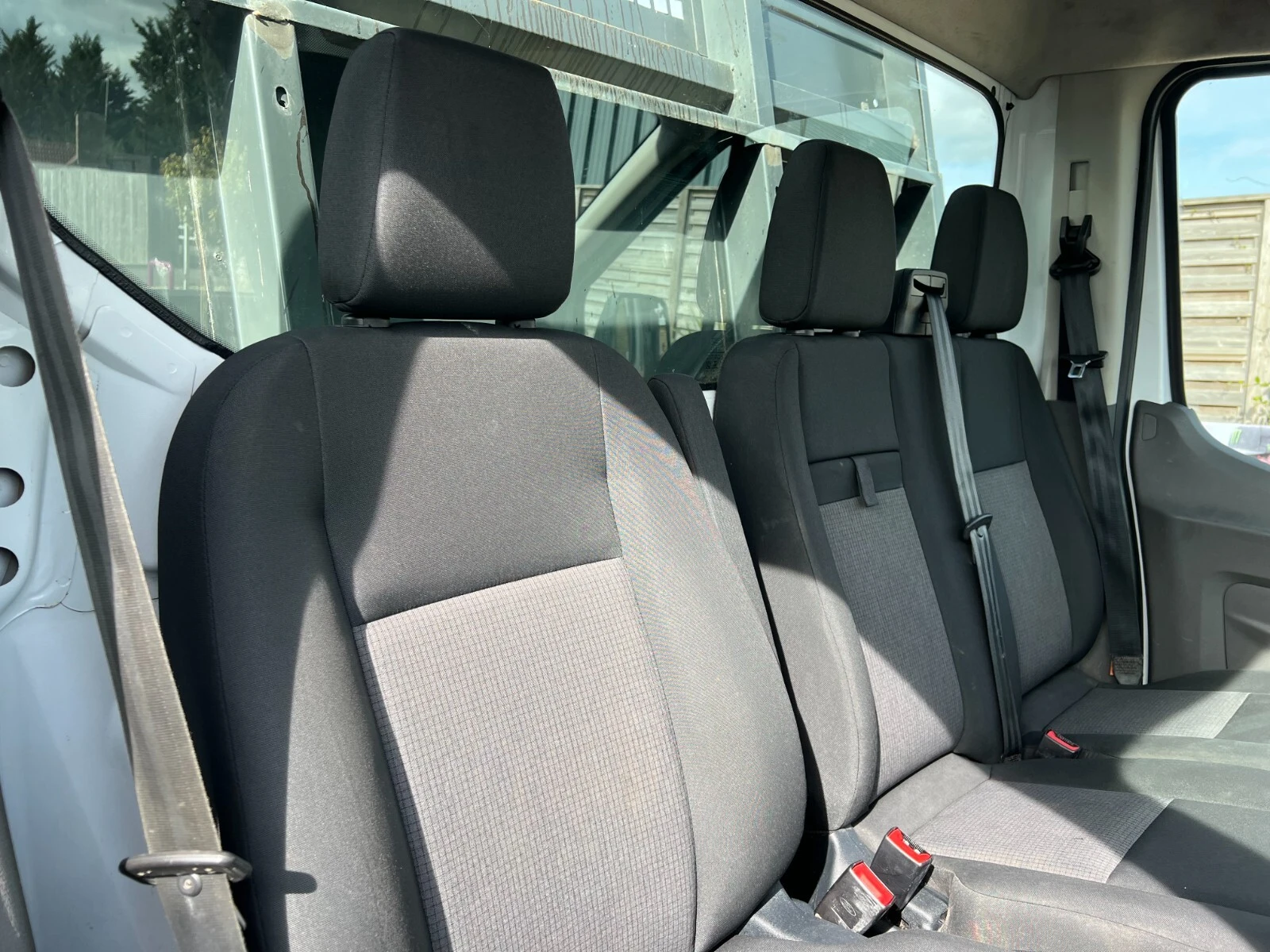 2021 Ford Transit Tipper Van — cab interior