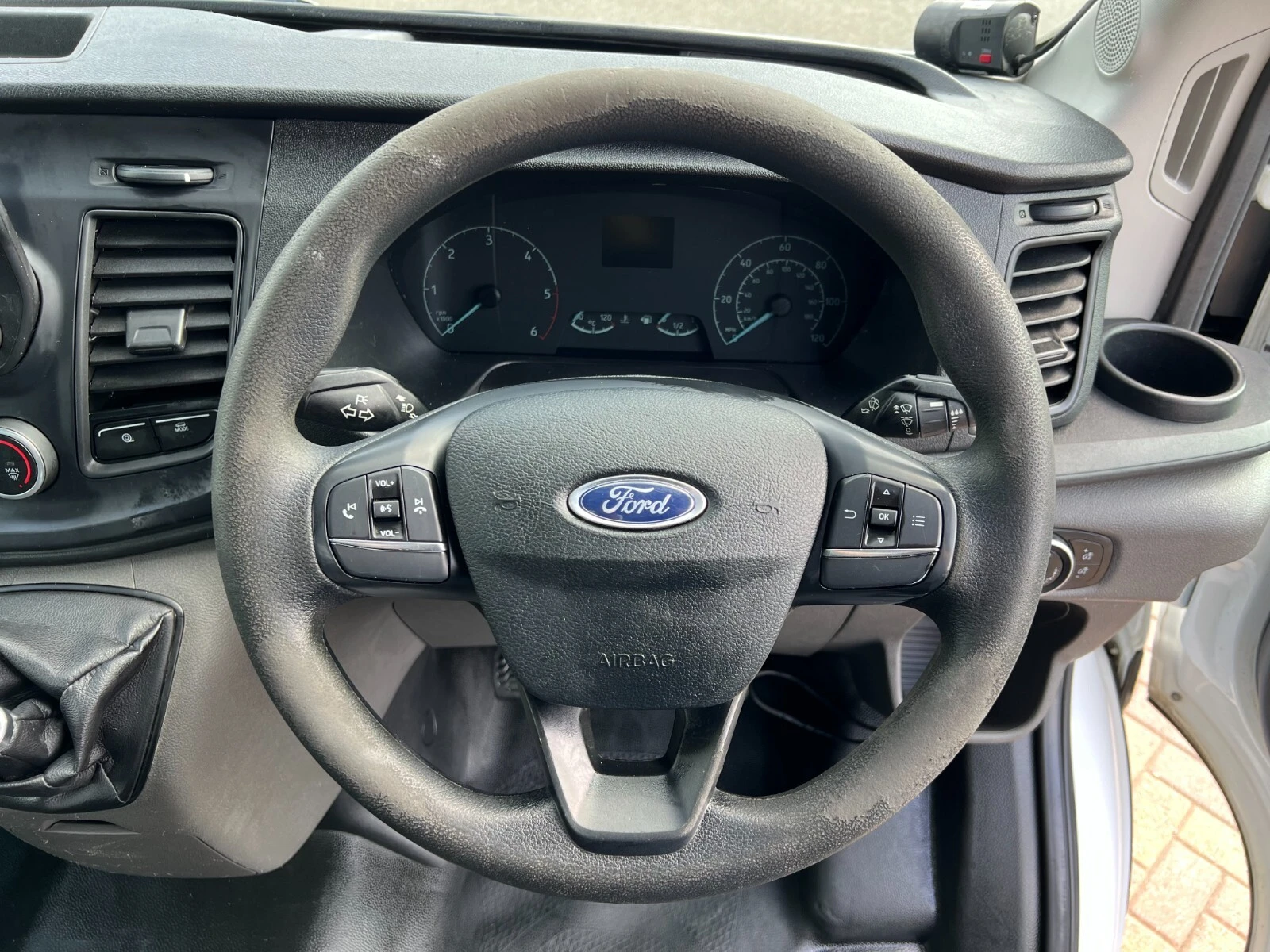 2021 Ford Transit Tipper Van — cab interior