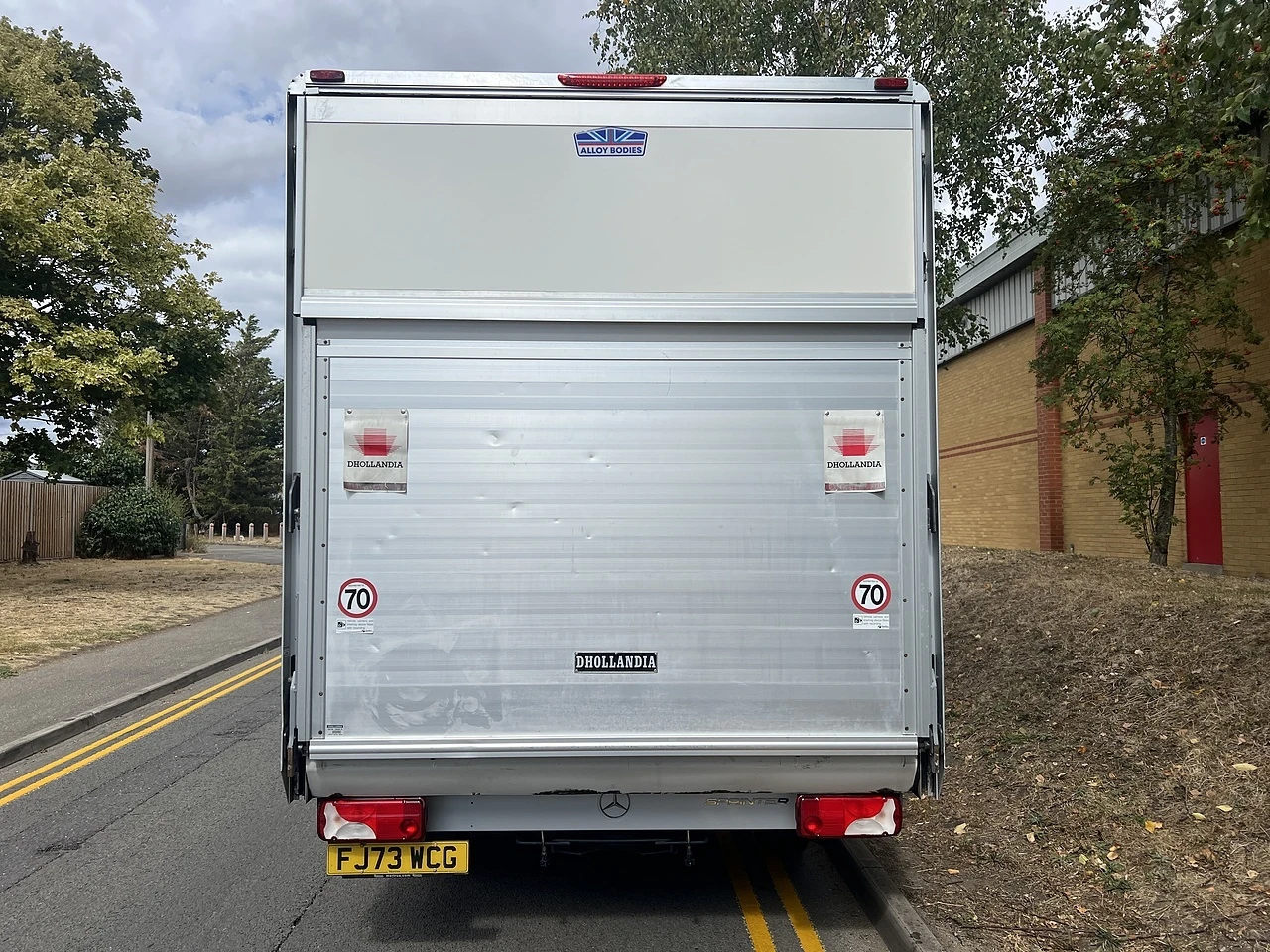 2023 Mercedes-Benz Sprinter Luton Box Van — rear view