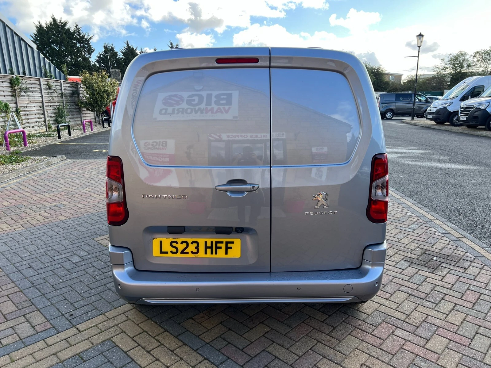 2023 Peugeot Partner Panel Van — rear view