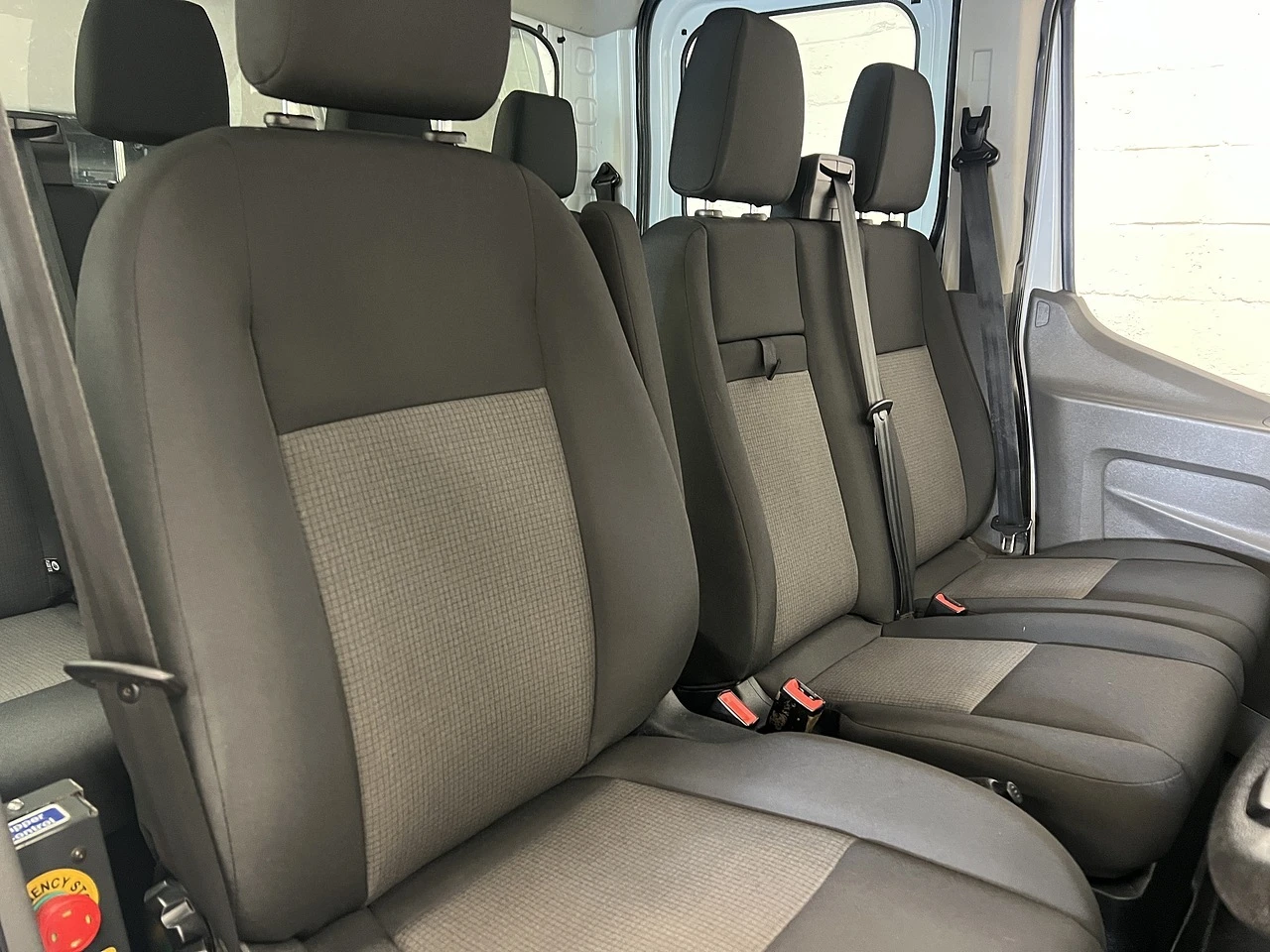 2021 Ford Transit Double Cab Tipper Van — cab interior