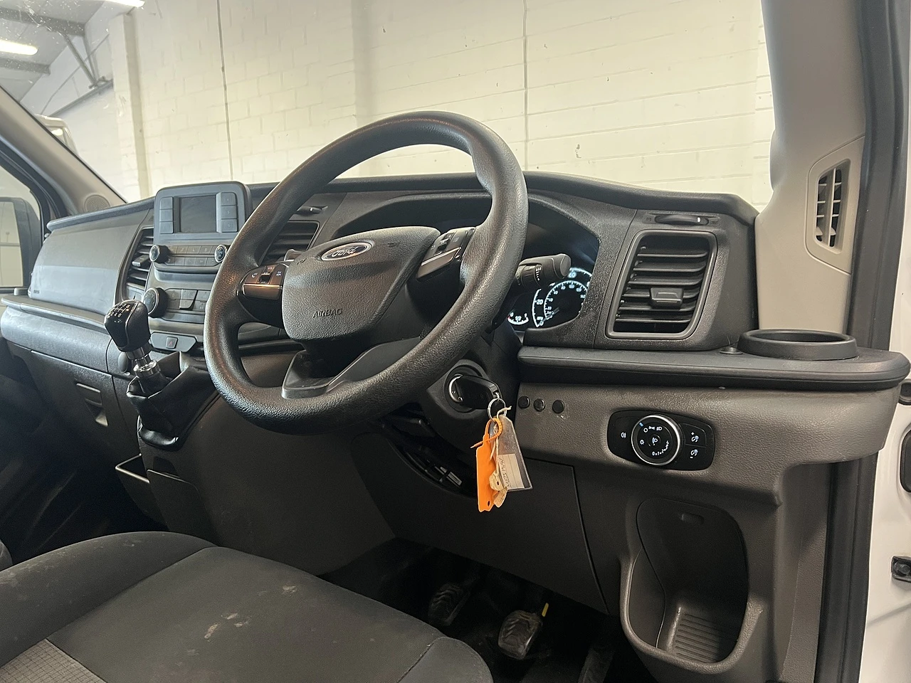 2023 Ford Transit Dropside Van — cab interior