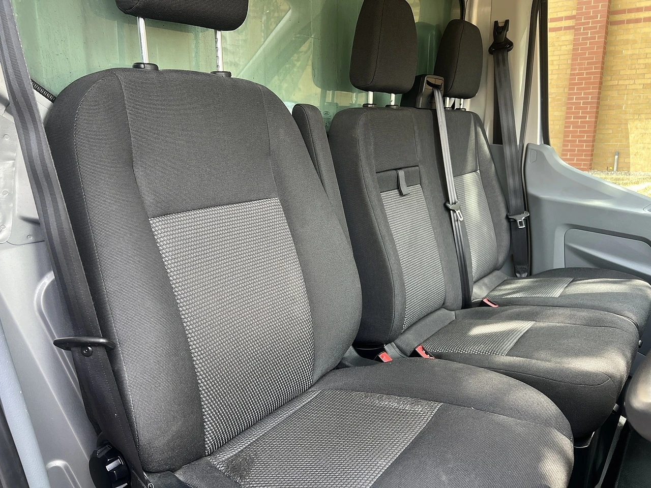2019 Ford Transit CurtainSider Van — cab interior