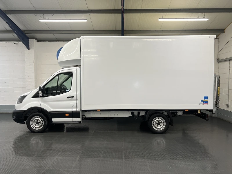 2022 Ford Transit Luton Box Van — side view