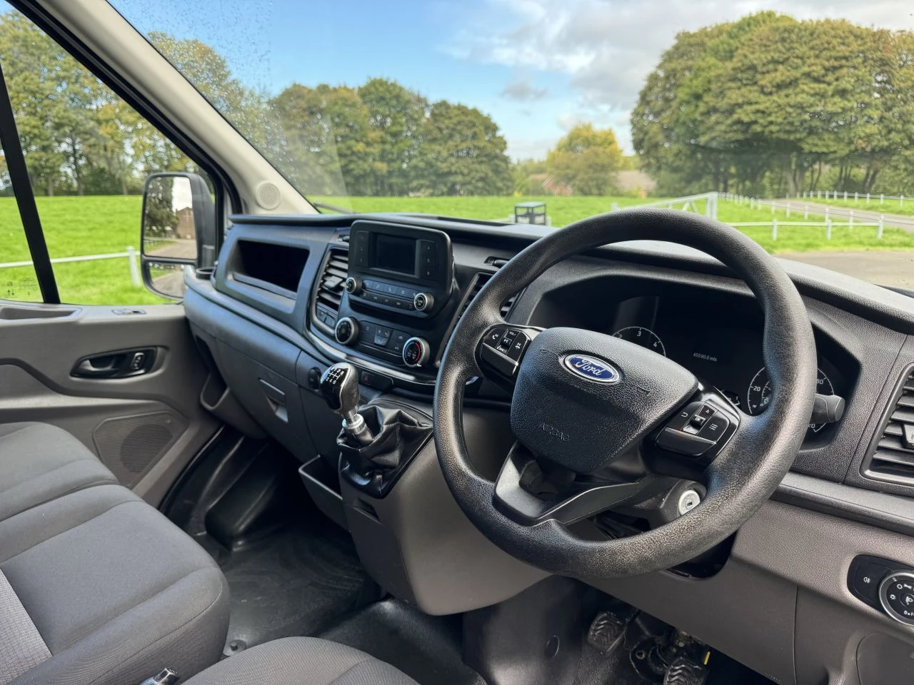 2022 Ford Transit CurtainSider Van — cab interior