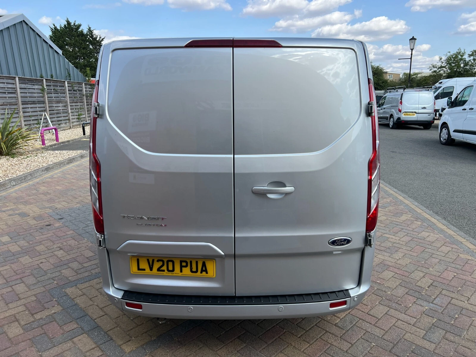 2020 Ford Transit Custom Panel Van — rear view