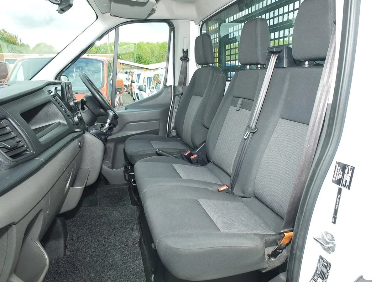 2021 Ford Transit Dropside Van — cab interior