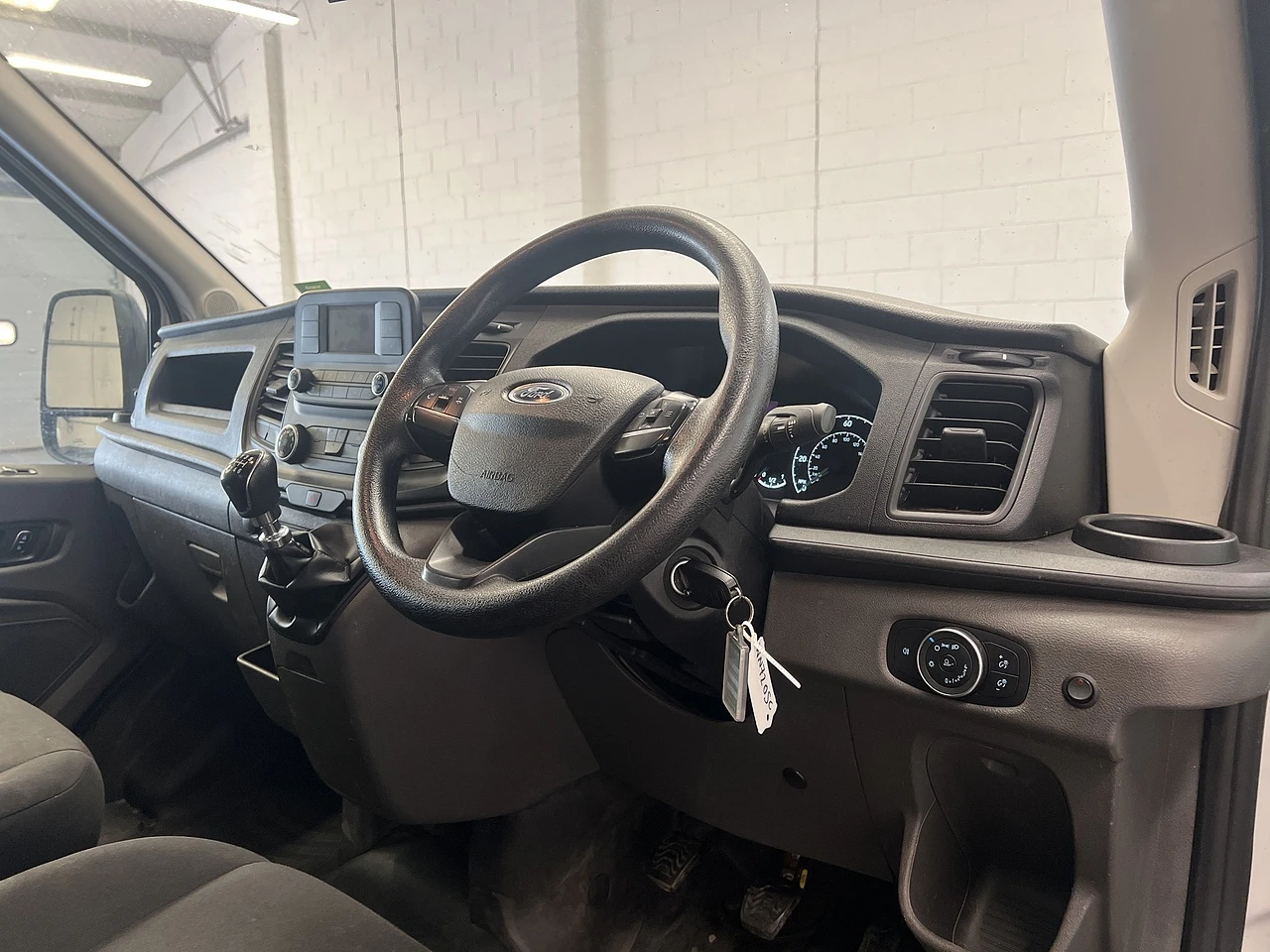 2022 Ford Transit Tipper Van — cab interior