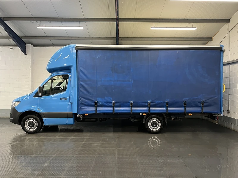 2023 Mercedes-Benz Sprinter CurtainSider Van — side view
