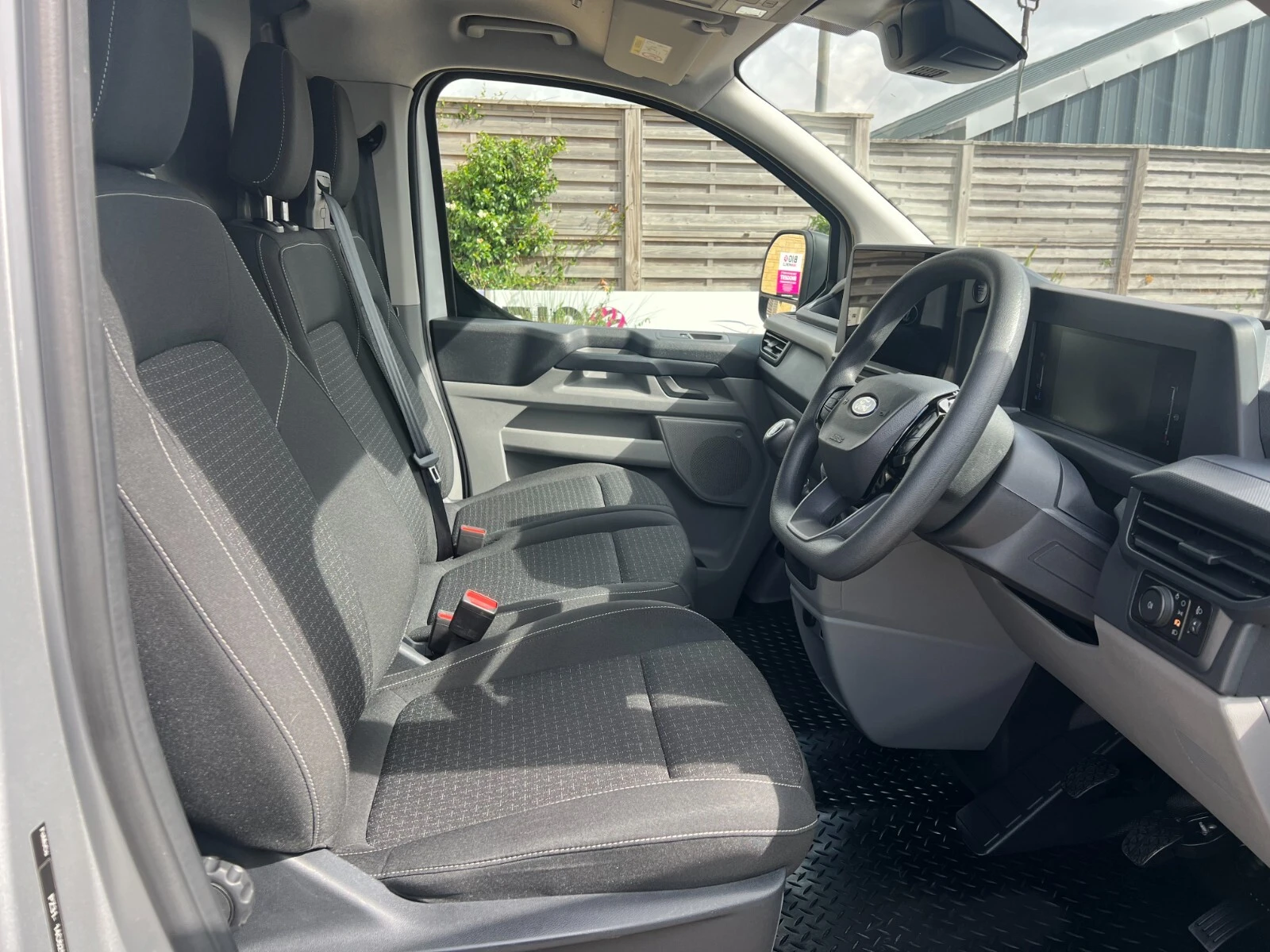 2025 Ford Transit Custom Panel Van — cab interior