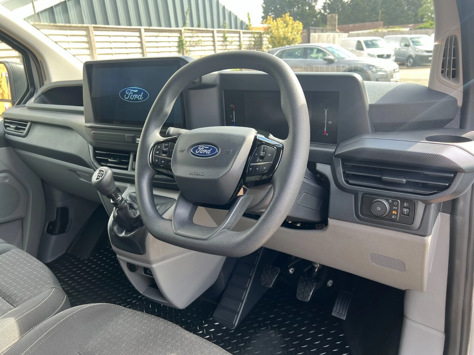 2025 Ford Transit Custom Panel Van — cab interior