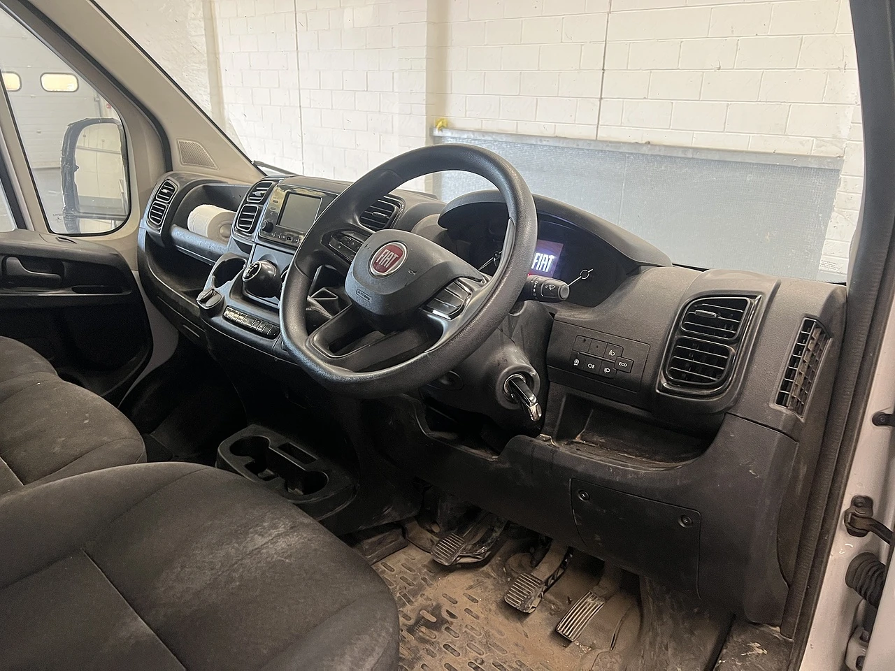 2022 Fiat Ducato Dropside Van — cab interior
