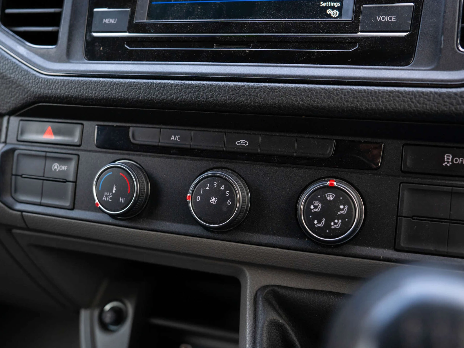 2022 MAN TGE CurtainSider Van — cab interior