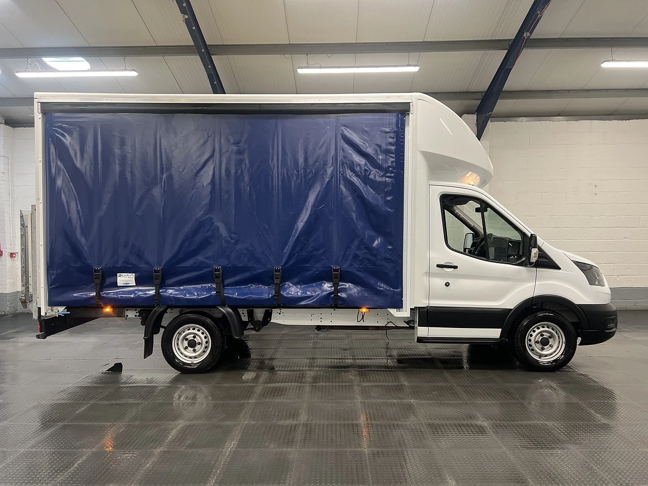 2023 Ford Transit CurtainSider Van — side view